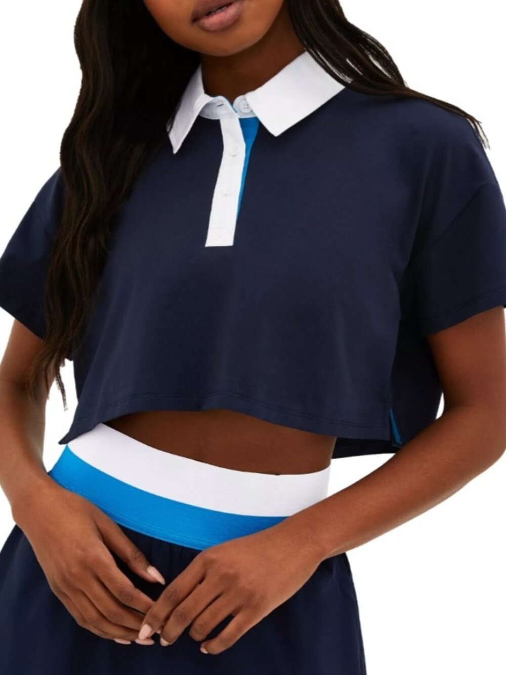 Beach Riot Women's Willa Top in Marine Navy size XL NWT $78